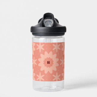 Bouteille D'eau monogramme rose