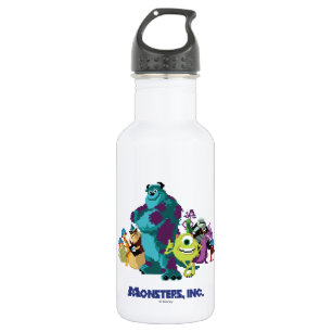 Bouteille D'eau Monsters Inc 8Bit Mike, Sully, et Gang