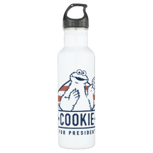 Bouteille D'eau Monstre de cookies vintage pour le président