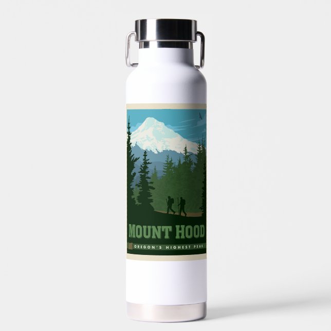 Bouteille D'eau Mont Hood | Oregon (Avant)