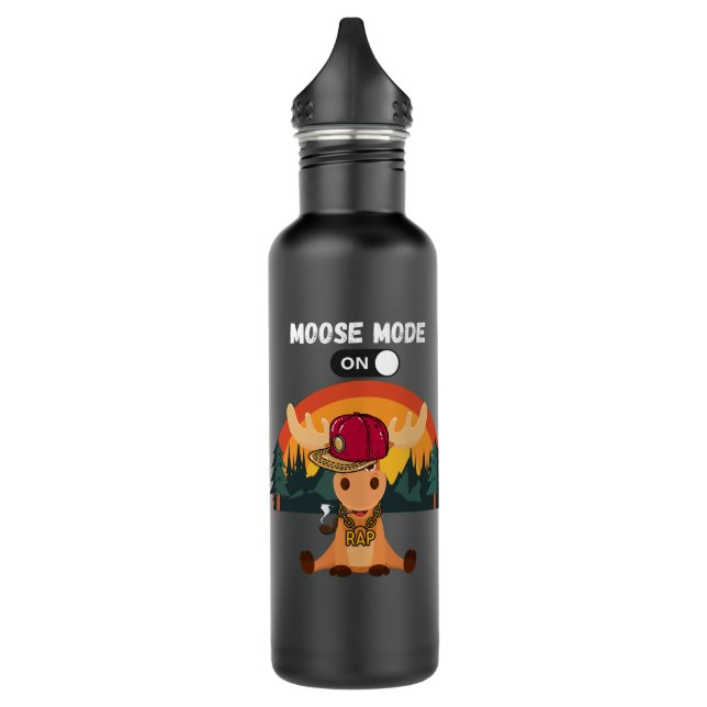 Bouteille D'eau Moose Mode On (Gauche)