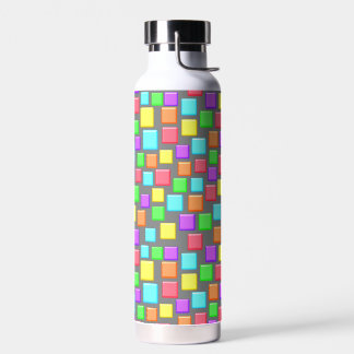 Bouteille D'eau Mosaïque colorée