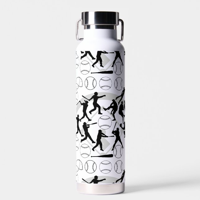 Bouteille D'eau Motif de base-ball.w (Avant)