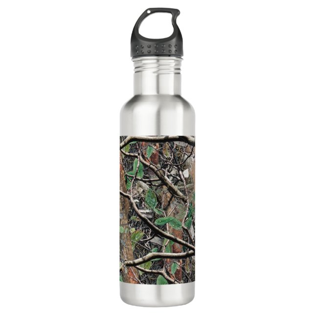 Bouteille D'eau Motif de camouflage de chasse 4 (Devant)