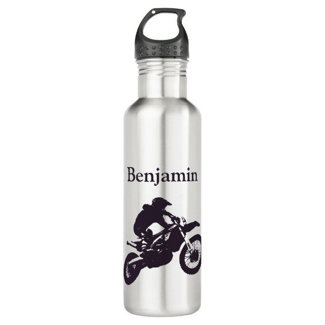 Bouteille D'eau Moto personnalisé (Devant)