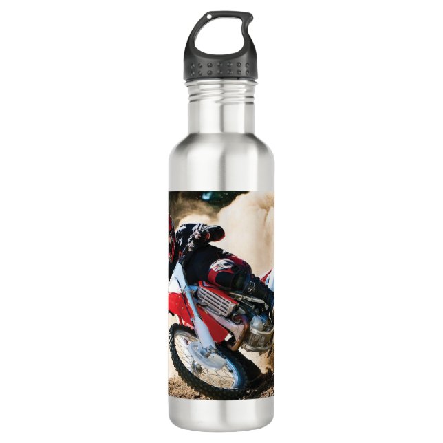Bouteille D'eau Motocross (Devant)