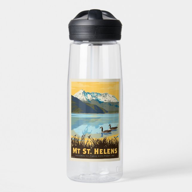 Bouteille D'eau Mt St. Helens | Washington (Avant)