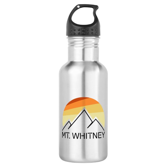 Bouteille D'eau Mt. Whitney Retro (Devant)