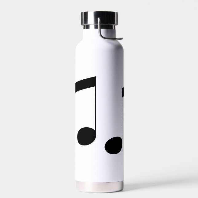 Bouteille D'eau Music Beam Note, (Gauche)