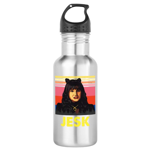 Bouteille D'eau Nadja Jesk Ce que nous faisons dans les ombres Vin (Devant)