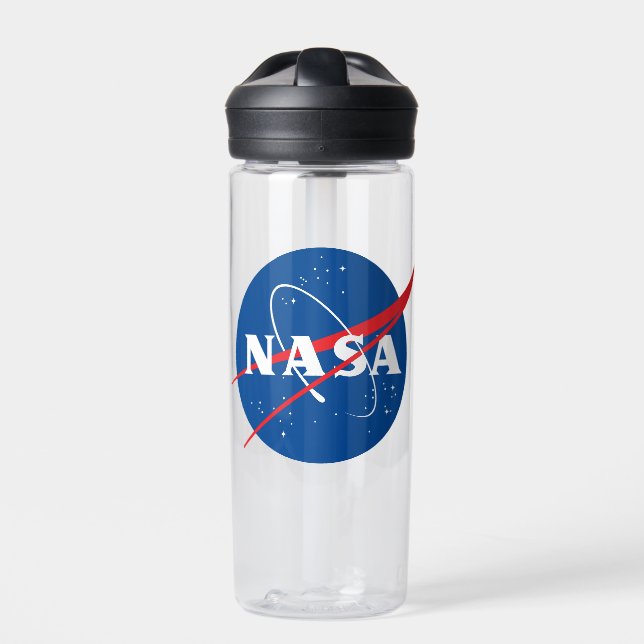 Bouteille D'eau NASA clair Iconique 20 oz (Extérieur)