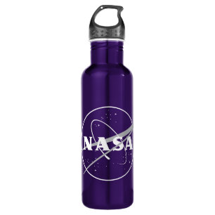 Bouteille D'eau NASA unicolore Nebula violette Iconique