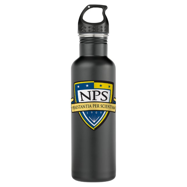 Bouteille D'eau Naval Postgraduate School NPS Navy School Vétérina (Devant)