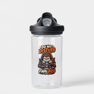 Bouteille D'eau Ne pas déranger T-shirt de joueur de hérisson de b
