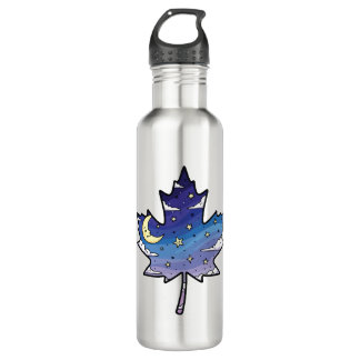 Bouteille D'eau night sky in maple leaf