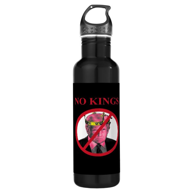 Bouteille D'eau No Kings Anti Classic Creative Graphic (Devant)