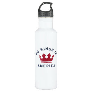 Bouteille D'eau No Kings In America Anti Fascism USA Classic