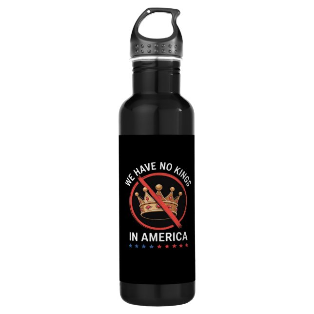 Bouteille D'eau No Kings In America Retro Classic (Devant)