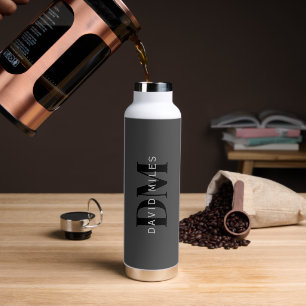 Bouteille D'eau Nom commercial modifiable (ou tout autre texte) Gr