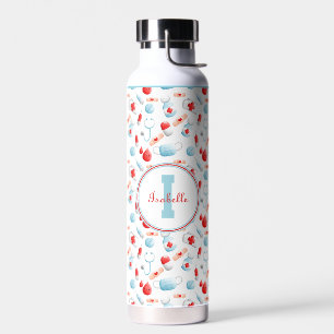 Bouteille D'eau Nom du Motif Médicale Monogram Nurse