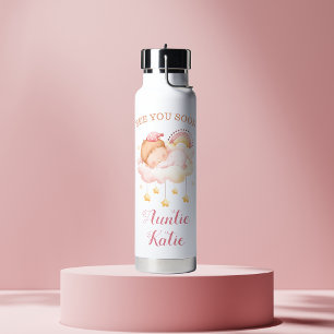 Bouteille D'eau Nom Fille Bébé Personnalisé Voir Bientôt