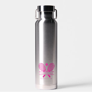 Bouteille D'eau Nom Moderne de Club de Country avec Logo Rose Équi