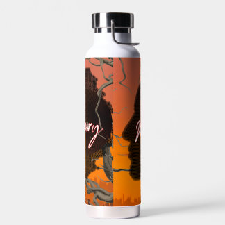 Bouteille D'eau Nom personnalisé Mémoires émouvantes Graphique Aci