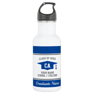 Bouteille D'eau Nom personnalisé pour la promotion de fin d'études