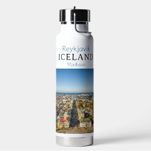 Bouteille D'eau Nom personnalisé Reykjavik Islande