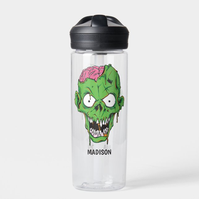 Bouteille D'eau Nom personnalisé Zombie (Extérieur)