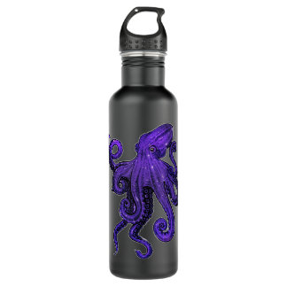 Bouteille D'eau Nouveau cadeau Octopus pour hommes femmes Octopus 