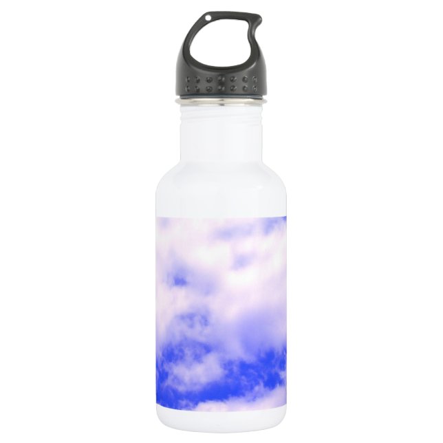 Bouteille D'eau Nuages (Devant)