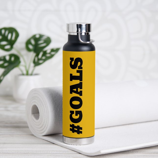 BOUTEILLE D'EAU #OBJECTIFS (Yoga)