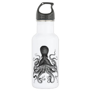 Bouteille D'eau Octopus Vintage