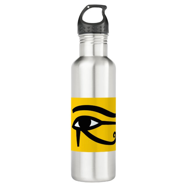 Bouteille D'eau OEil égyptien de Horus (Devant)