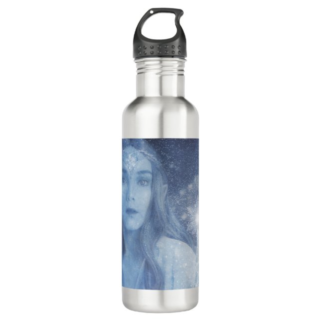 Bouteille D'eau Oeuvre d'Imaginaire de Noël de la Reine des neiges (Devant)