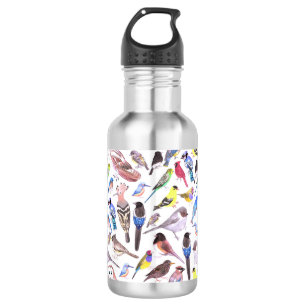 Bouteille D'eau Oiseaux d'Amérique - animaux de compagnie et oise