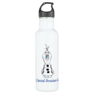 Bouteille D'eau Olaf au nez de Snowglobe