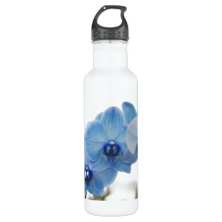 Bouteille D'eau Orchidées bleues