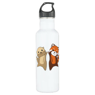 Bouteille D'eau Otter Red Panda Sweet Animaux Pour Enfants