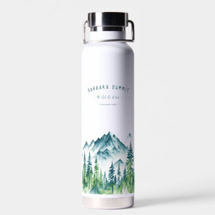 Bouteille D'eau Outdoor Adventure Travel Mountain Pine Forest