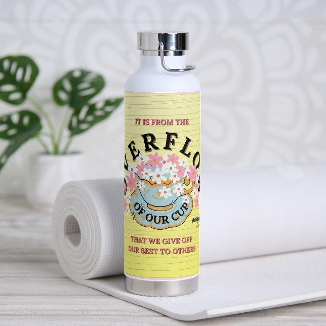 Bouteille d'eau OVERFLOW conçue par Adiela Akoo (Yoga)