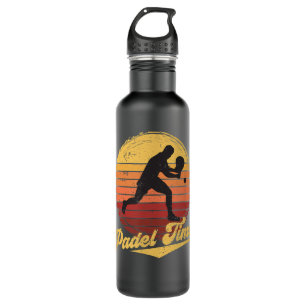 Bouteille D'eau Padel Time - Retro Vintage Padel Tennis