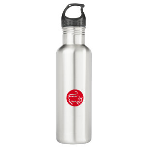 Bouteille D'eau Panneau Taurus Zodiac minimaliste moderne Plain él