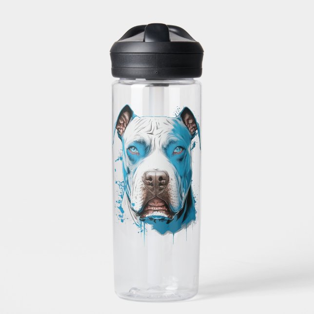 Bouteille D'eau Papa Pitbull personnalisé (Extérieur)