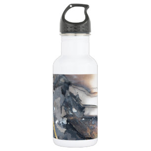 Bouteille D'eau Papiers brûlés