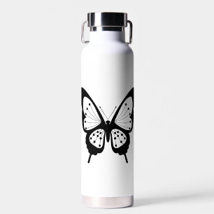 Bouteille D'eau Papillon noir