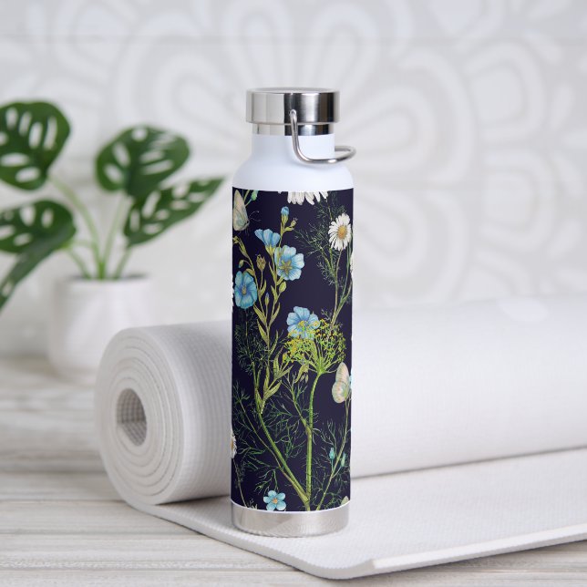 Bouteille D'eau Papillons et dragons mouches (Yoga)