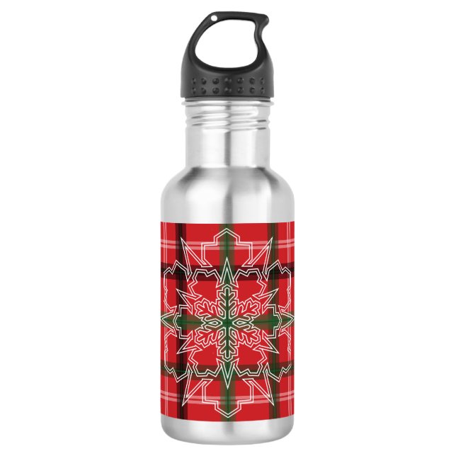 Bouteille D'eau Paquet de Noël (Devant)