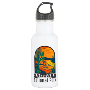 Bouteille D'eau Parc national du Saguaro Arizona Vintage